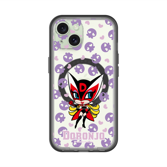 スリムプロテクションプレミアムケース with MagSafe［ ドロンジョ - ミニキャラ - Purple ］