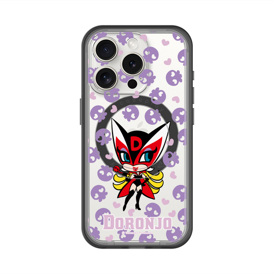 スリムプロテクションプレミアムケース with MagSafe［ ドロンジョ - ミニキャラ - Purple ］