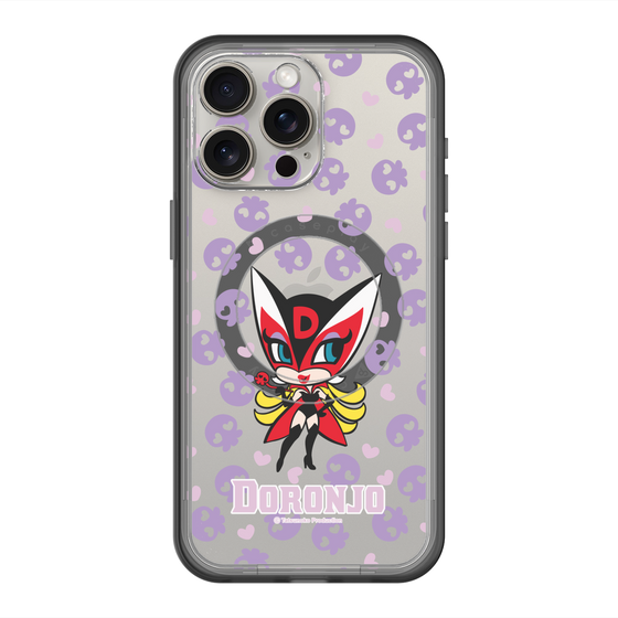 スリムプロテクションプレミアムケース with MagSafe［ ドロンジョ - ミニキャラ - Purple ］