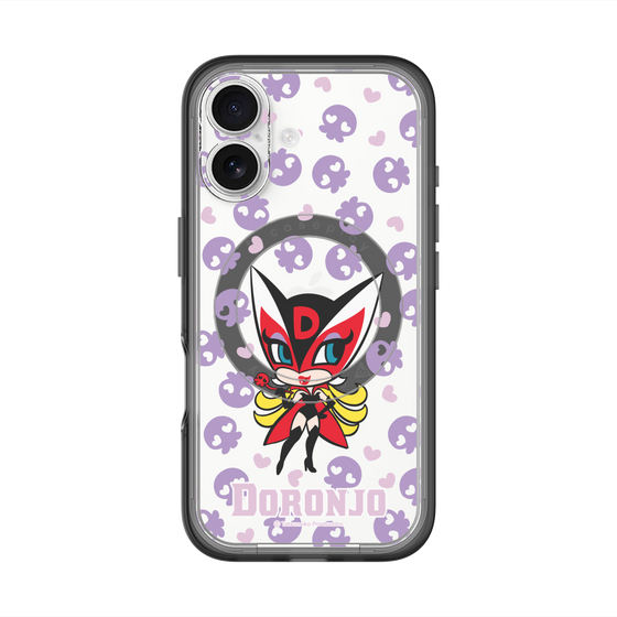 スリムプロテクションプレミアムケース with MagSafe［ ドロンジョ - ミニキャラ - Purple ］