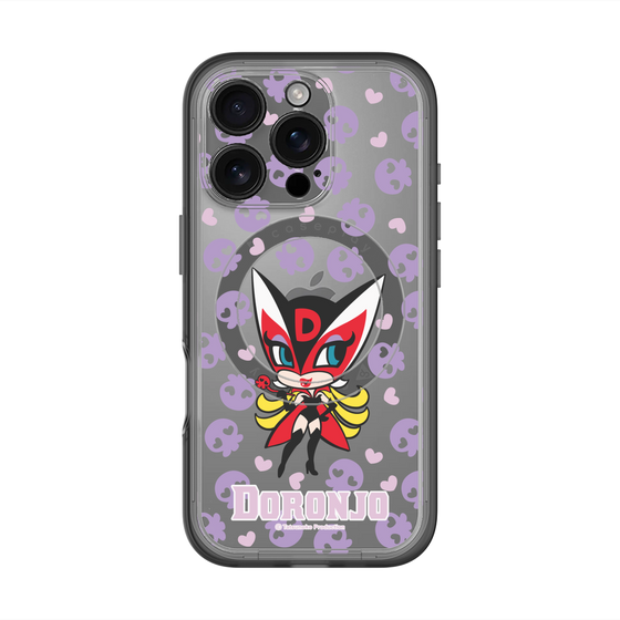 スリムプロテクションプレミアムケース with MagSafe［ ドロンジョ - ミニキャラ - Purple ］