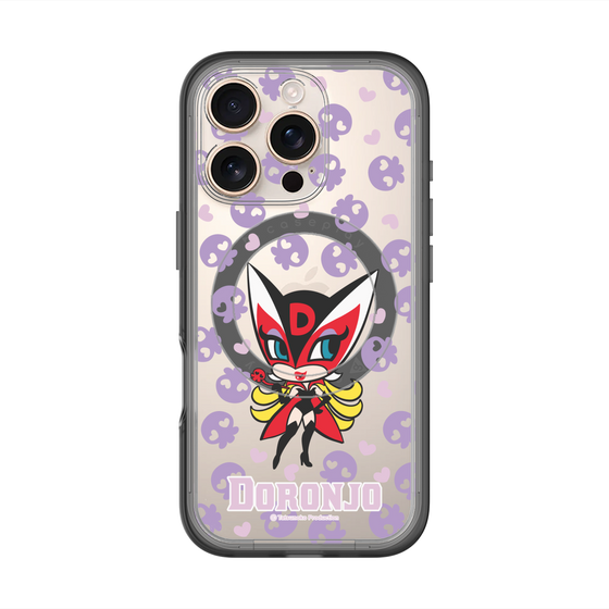 スリムプロテクションプレミアムケース with MagSafe［ ドロンジョ - ミニキャラ - Purple ］