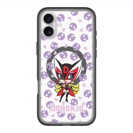 スリムプロテクションプレミアムケース with MagSafe［ ドロンジョ - ミニキャラ - Purple ］