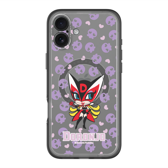 スリムプロテクションプレミアムケース with MagSafe［ ドロンジョ - ミニキャラ - Purple ］
