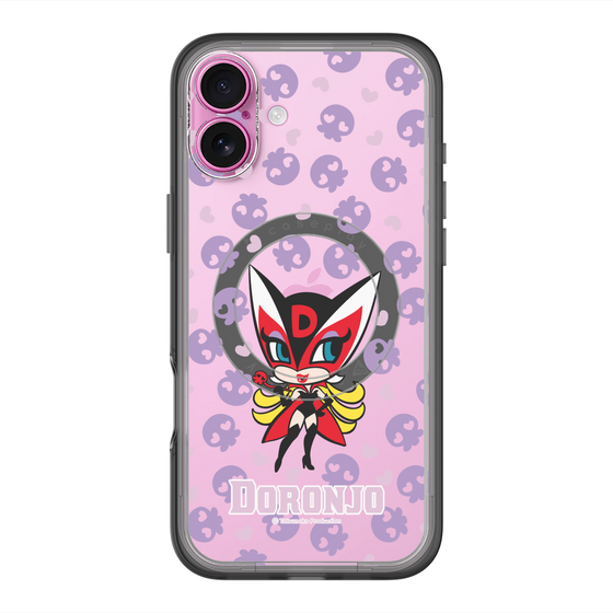 スリムプロテクションプレミアムケース with MagSafe［ ドロンジョ - ミニキャラ - Purple ］