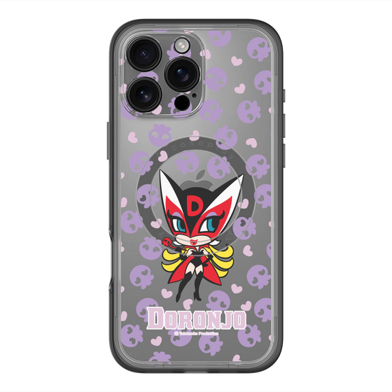 スリムプロテクションプレミアムケース with MagSafe［ ドロンジョ - ミニキャラ - Purple ］