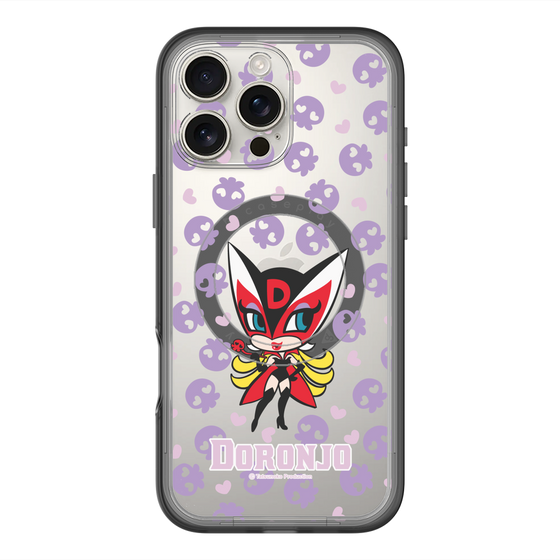 スリムプロテクションプレミアムケース with MagSafe［ ドロンジョ - ミニキャラ - Purple ］