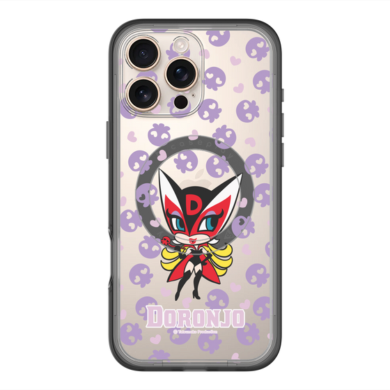 スリムプロテクションプレミアムケース with MagSafe［ ドロンジョ - ミニキャラ - Purple ］