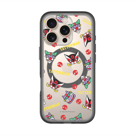 スリムプロテクションプレミアムケース with MagSafe［ ドロンジョ - ドロンボー一味 - 総柄 ］