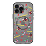 スリムプロテクションプレミアムケース with MagSafe［ ドロンジョ - ドロンボー一味 - 総柄 ］