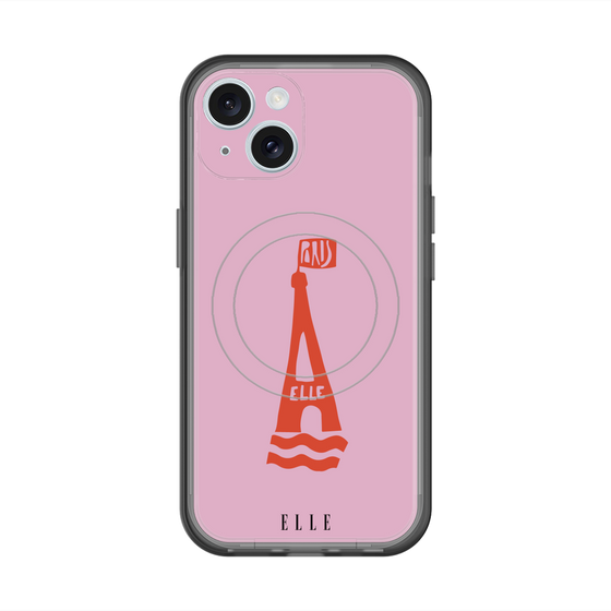 スリムプロテクションプレミアムケース with MagSafe［ ELLE - PARIS ］