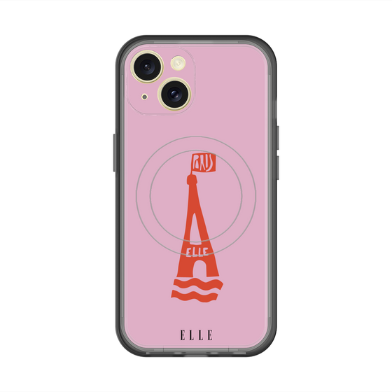 スリムプロテクションプレミアムケース with MagSafe［ ELLE - PARIS ］