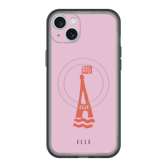 スリムプロテクションプレミアムケース with MagSafe［ ELLE - PARIS ］