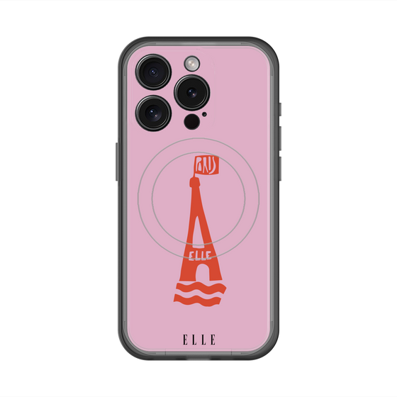 スリムプロテクションプレミアムケース with MagSafe［ ELLE - PARIS ］