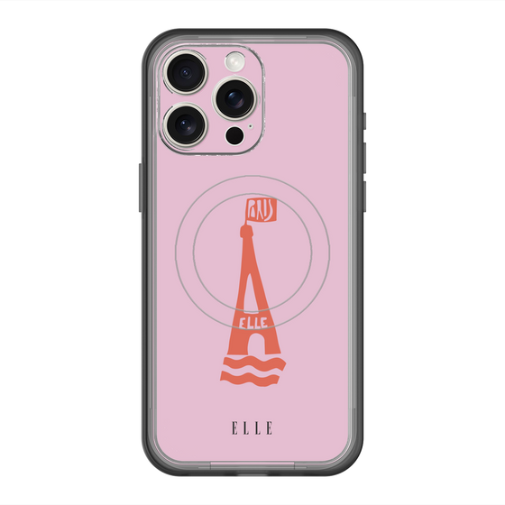 スリムプロテクションプレミアムケース with MagSafe［ ELLE - PARIS ］