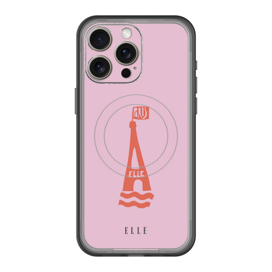 スリムプロテクションプレミアムケース with MagSafe［ ELLE - PARIS ］