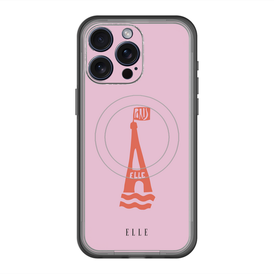 スリムプロテクションプレミアムケース with MagSafe［ ELLE - PARIS ］