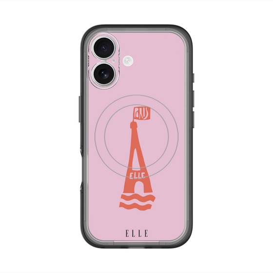 スリムプロテクションプレミアムケース with MagSafe［ ELLE - PARIS ］