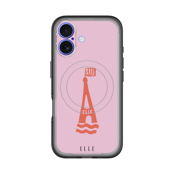 スリムプロテクションプレミアムケース with MagSafe［ ELLE - PARIS ］