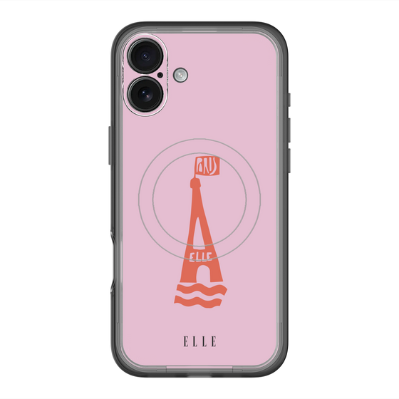スリムプロテクションプレミアムケース with MagSafe［ ELLE - PARIS ］