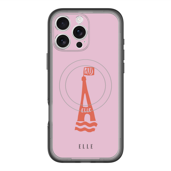 スリムプロテクションプレミアムケース with MagSafe［ ELLE - PARIS ］