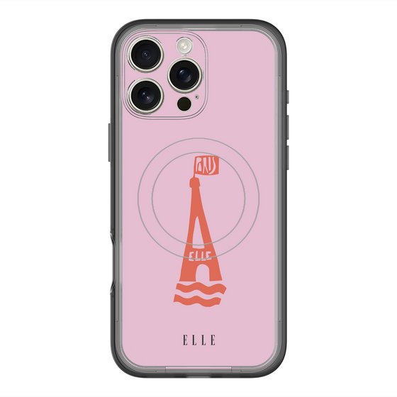 スリムプロテクションプレミアムケース with MagSafe［ ELLE - PARIS ］
