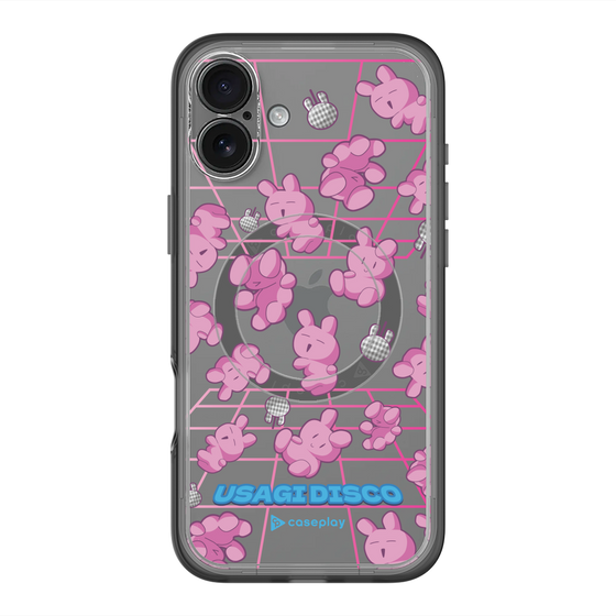 スリムプロテクションプレミアムケース with MagSafe［ オリジナル - うさぎディスコ ］