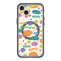 スリムプロテクションプレミアムケース with MagSafe［ オリジナル - カラフルモジ ］
