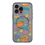 スリムプロテクションプレミアムケース with MagSafe［ オリジナル - カラフルモジ ］