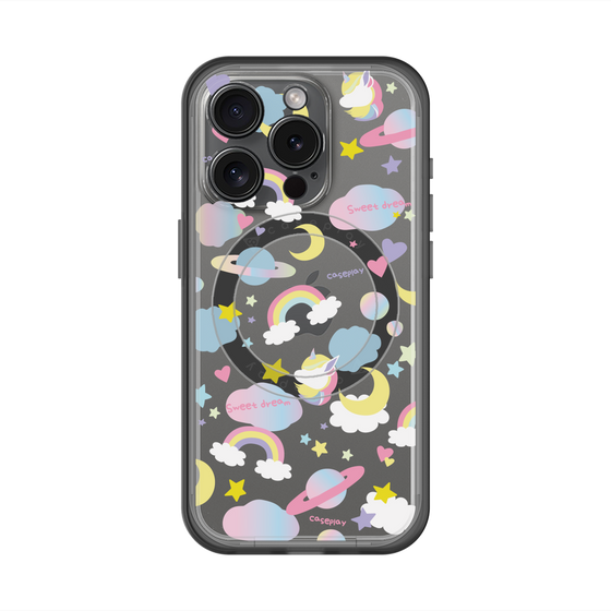 スリムプロテクションプレミアムケース with MagSafe［ オリジナル - オヤスミ ］