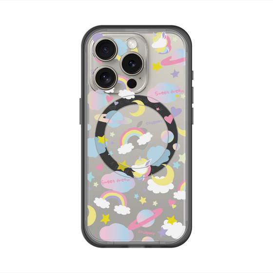 スリムプロテクションプレミアムケース with MagSafe［ オリジナル - オヤスミ ］