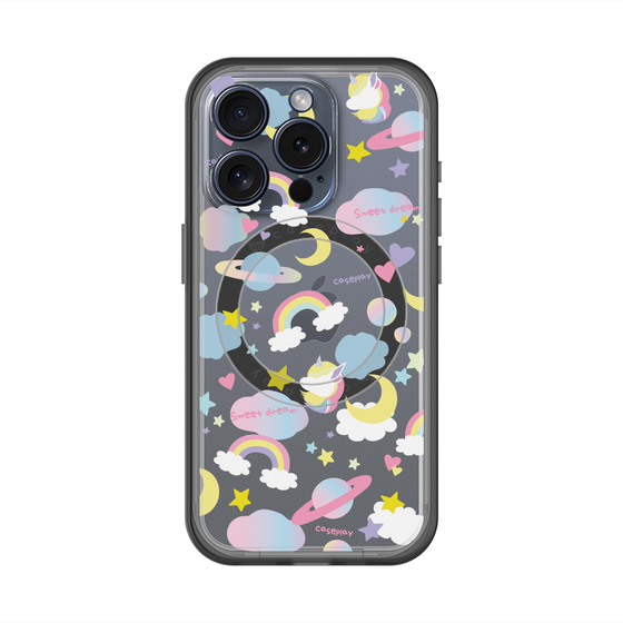 スリムプロテクションプレミアムケース with MagSafe［ オリジナル - オヤスミ ］