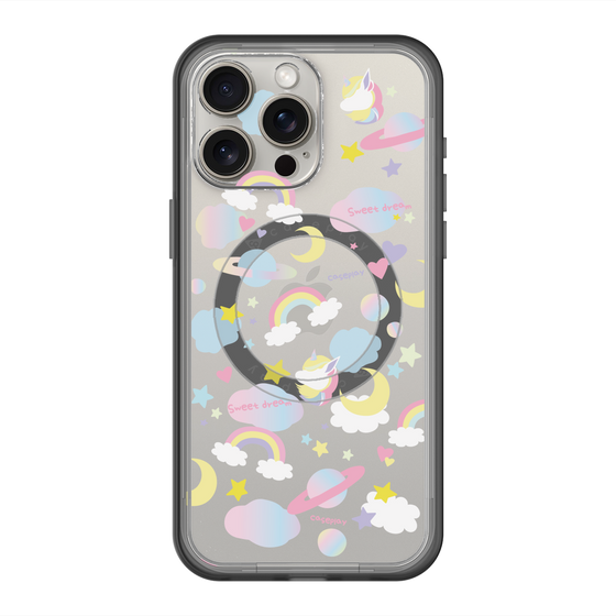 スリムプロテクションプレミアムケース with MagSafe［ オリジナル - オヤスミ ］