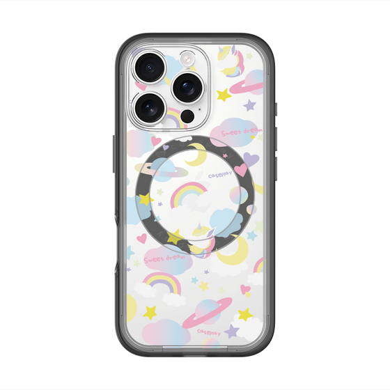 スリムプロテクションプレミアムケース with MagSafe［ オリジナル - オヤスミ ］