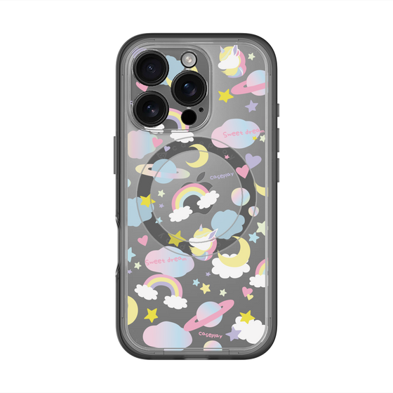 スリムプロテクションプレミアムケース with MagSafe［ オリジナル - オヤスミ ］