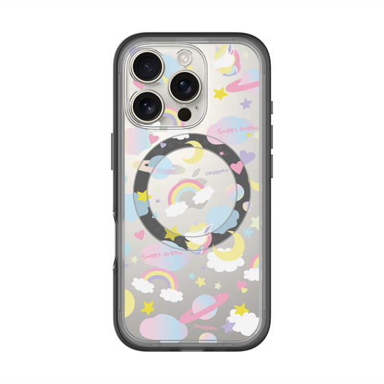 スリムプロテクションプレミアムケース with MagSafe［ オリジナル - オヤスミ ］