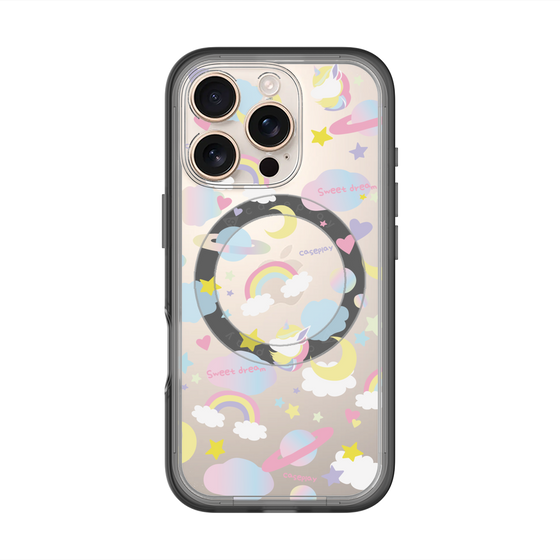 スリムプロテクションプレミアムケース with MagSafe［ オリジナル - オヤスミ ］