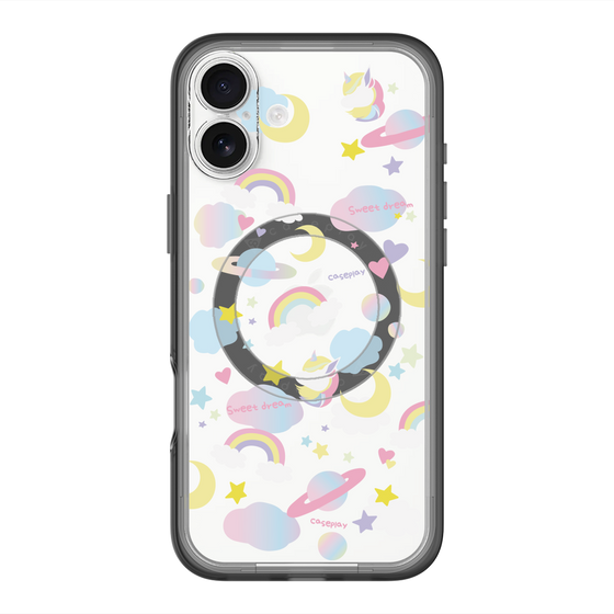 スリムプロテクションプレミアムケース with MagSafe［ オリジナル - オヤスミ ］