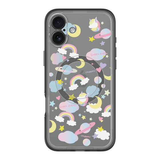 スリムプロテクションプレミアムケース with MagSafe［ オリジナル - オヤスミ ］