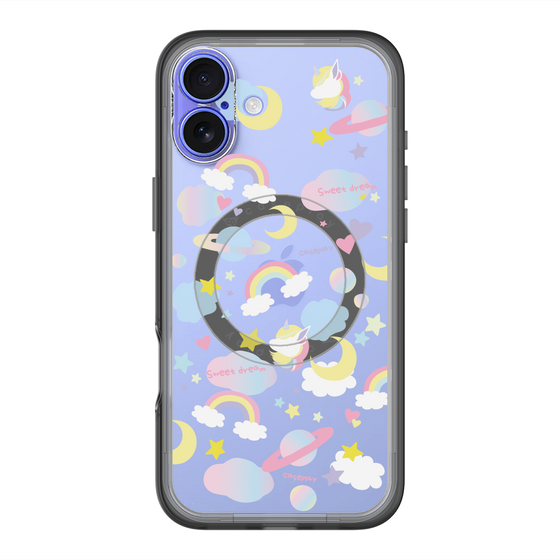スリムプロテクションプレミアムケース with MagSafe［ オリジナル - オヤスミ ］