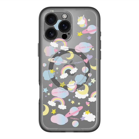 スリムプロテクションプレミアムケース with MagSafe［ オリジナル - オヤスミ ］