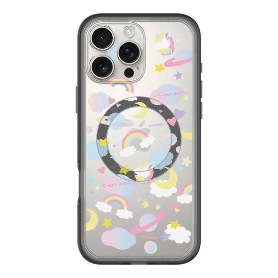 スリムプロテクションプレミアムケース with MagSafe［ オリジナル - オヤスミ ］
