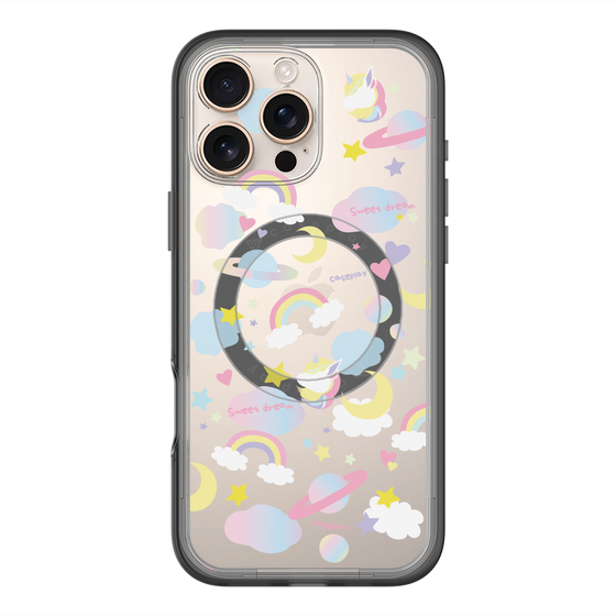 スリムプロテクションプレミアムケース with MagSafe［ オリジナル - オヤスミ ］