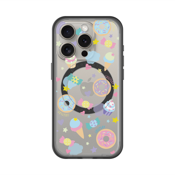 スリムプロテクションプレミアムケース with MagSafe［ オリジナル - SWEETS ］