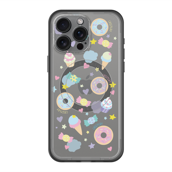 スリムプロテクションプレミアムケース with MagSafe［ オリジナル - SWEETS ］