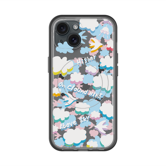 スリムプロテクションプレミアムケース with MagSafe［ オリジナル - クラウド ］