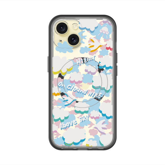 スリムプロテクションプレミアムケース with MagSafe［ オリジナル - クラウド ］