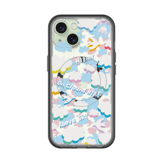 スリムプロテクションプレミアムケース with MagSafe［ オリジナル - クラウド ］