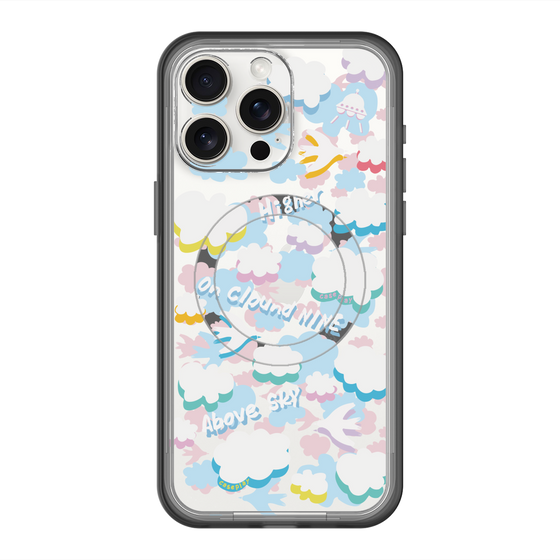 スリムプロテクションプレミアムケース with MagSafe［ オリジナル - クラウド ］