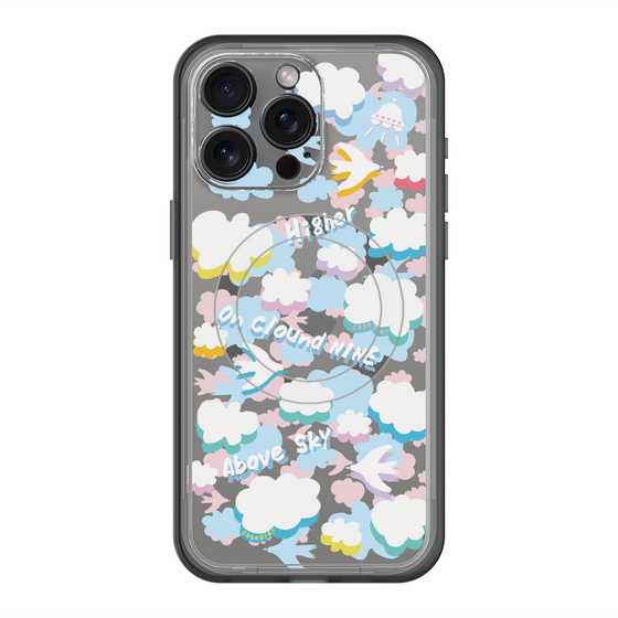 スリムプロテクションプレミアムケース with MagSafe［ オリジナル - クラウド ］